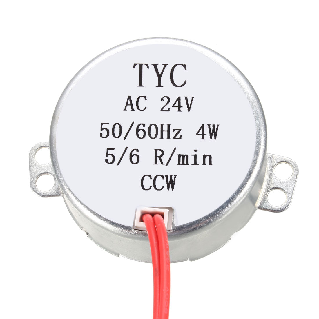 uxcell Uxcell Elektrische Synchronmotor Plattenspieler 24V AC 5-6U/ min 50-60 Hz 4W CCW Richtung für Handgefertigten, Modell- oder Führungsmotor