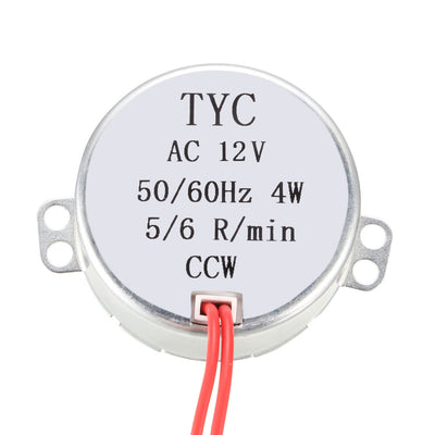 Harfington Uxcell Plattenspieler Synchronmotor 50-60Hz 12 VAC CCW 4W 5-6RPM