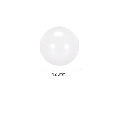 Harfington Uxcell 2mm Ceramic Bearing Balls ZrO2 Zirconium Oxide Ball G5 Precision 10pcs