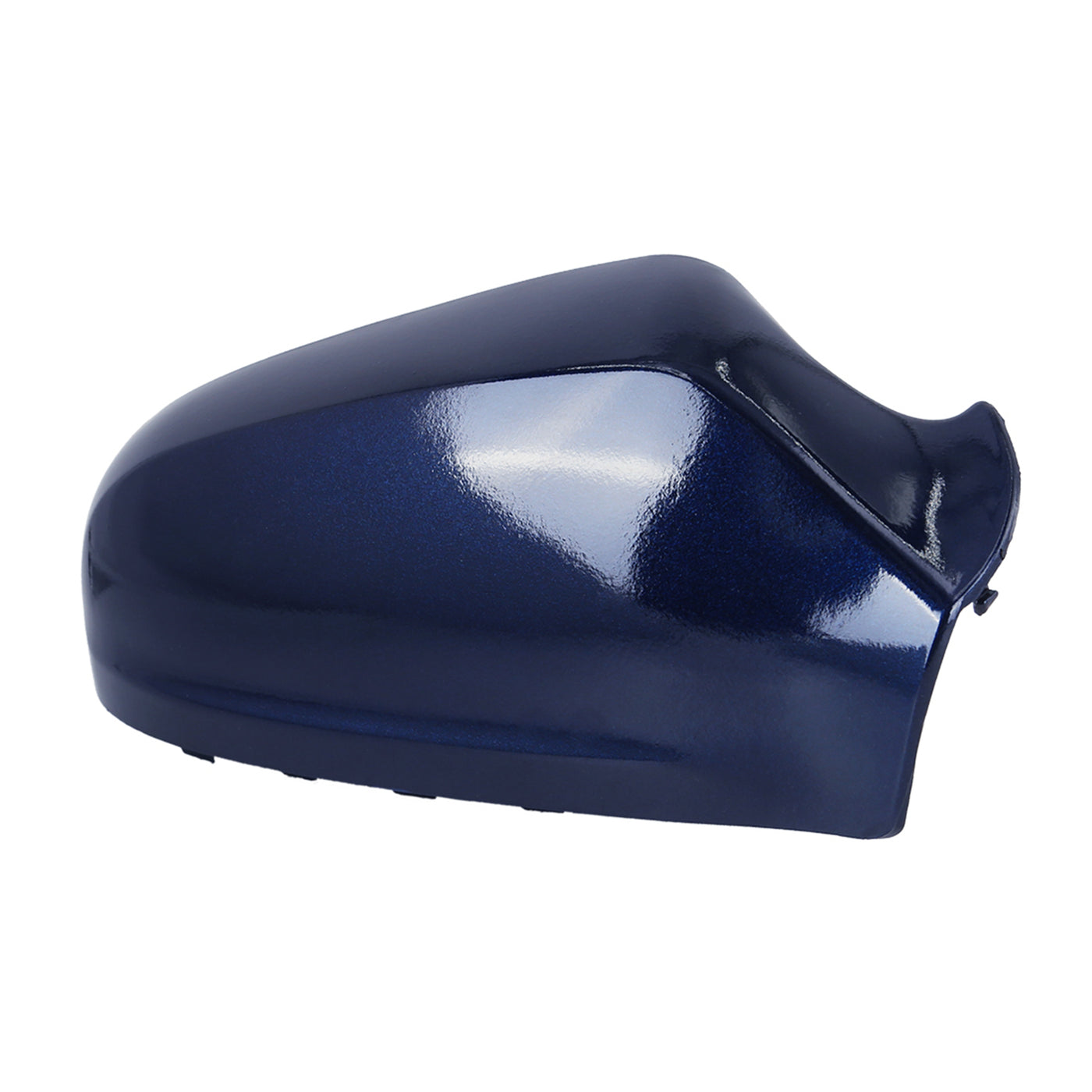 X AUTOHAUX Car Right Side Wing Door Mirror Cover Dark Blue for Vauxhall for Astra H MK5 04-08