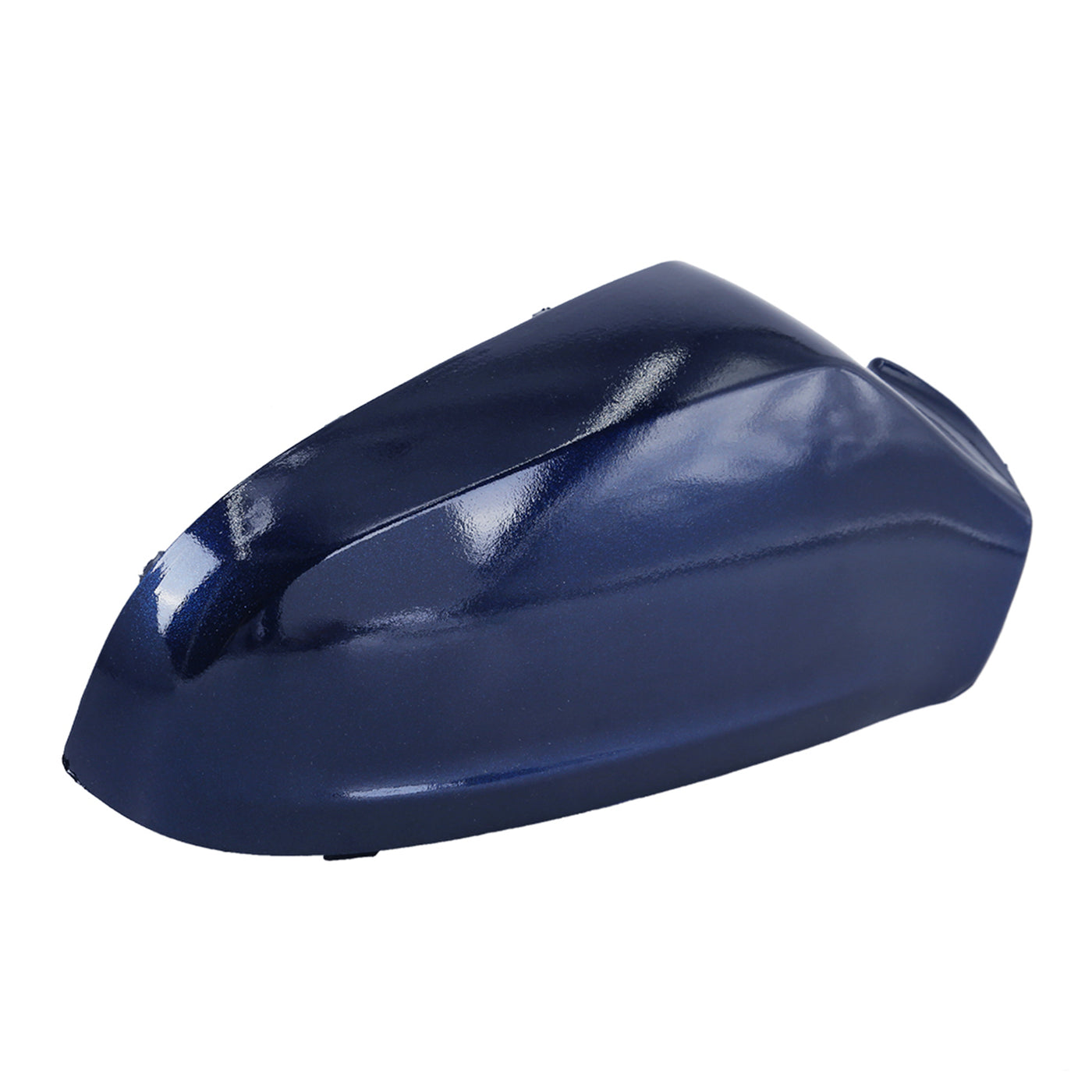 X AUTOHAUX Car Right Side Wing Door Mirror Cover Dark Blue for Vauxhall for Astra H MK5 04-08