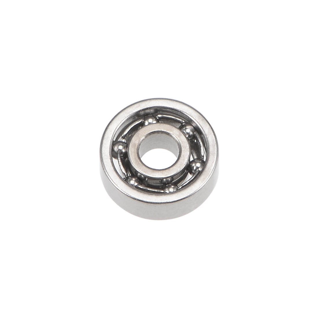 uxcell Uxcell Miniature Deep Groove Ball Bearings Open Type Chrome Steel Bearing