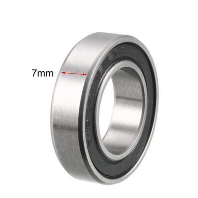 Harfington Deep Groove Ball Bearings, Non-Standard, Double Sealed Chrome Steel