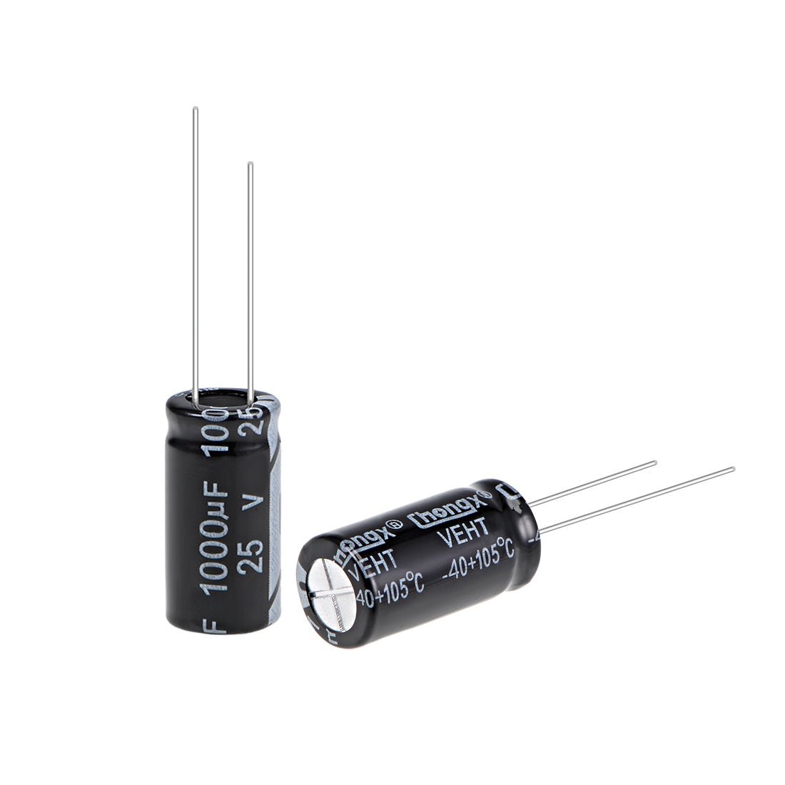 uxcell Uxcell 1000uF 25V Capacitor, Aluminum Electrolytic Capacitors 105C High Temp 25pcs