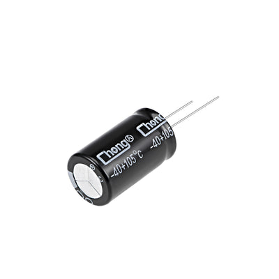 Harfington Uxcell 100uF 400V Capacitor, Aluminum Electrolytic Capacitors 105C High Temp 8pcs