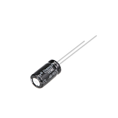 Harfington Uxcell 330uF 16V Capacitor, Aluminum Electrolytic Capacitors 105C High Temp 50pcs