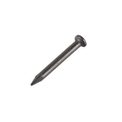 Harfington Uxcell 400 Stück Hardware Nägel Punktspitze Wandzementnagel 20mm(0.8") 2mm Stangendurchm. Kohlenstoffstahl Schwarz