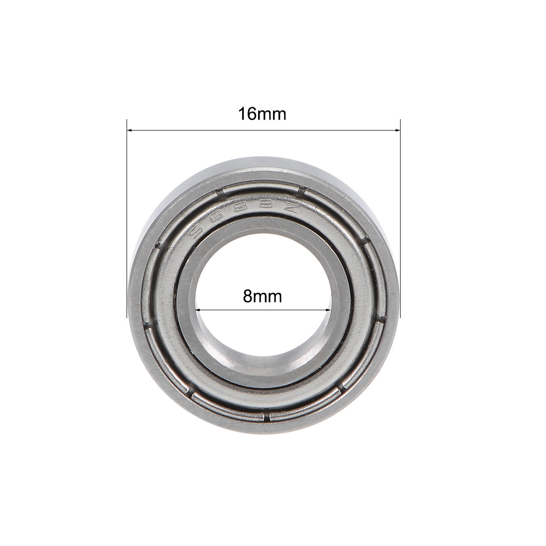 uxcell Uxcell Deep Groove Ball Bearings Thin Section Double Shield Stainless Steel