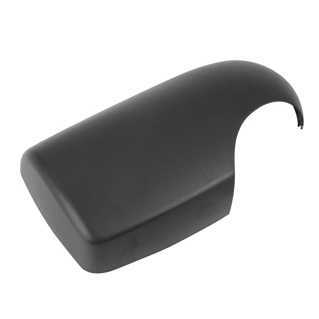 X AUTOHAUX Car Left Side Wing Door Mirror Cover Black Plastic Mirror Cap for Ford Transit MK6 MK7 2000-2014