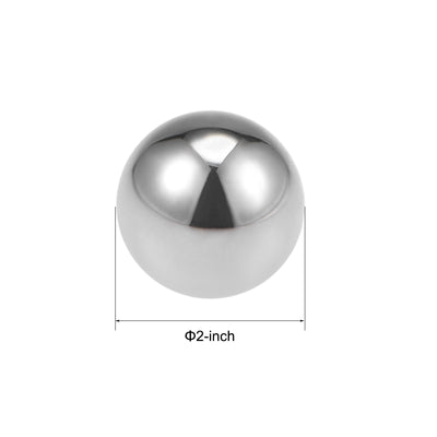 Harfington Uxcell 1-1/2 Inch Precision Chrome Steel Bearing Balls G25 2pcs