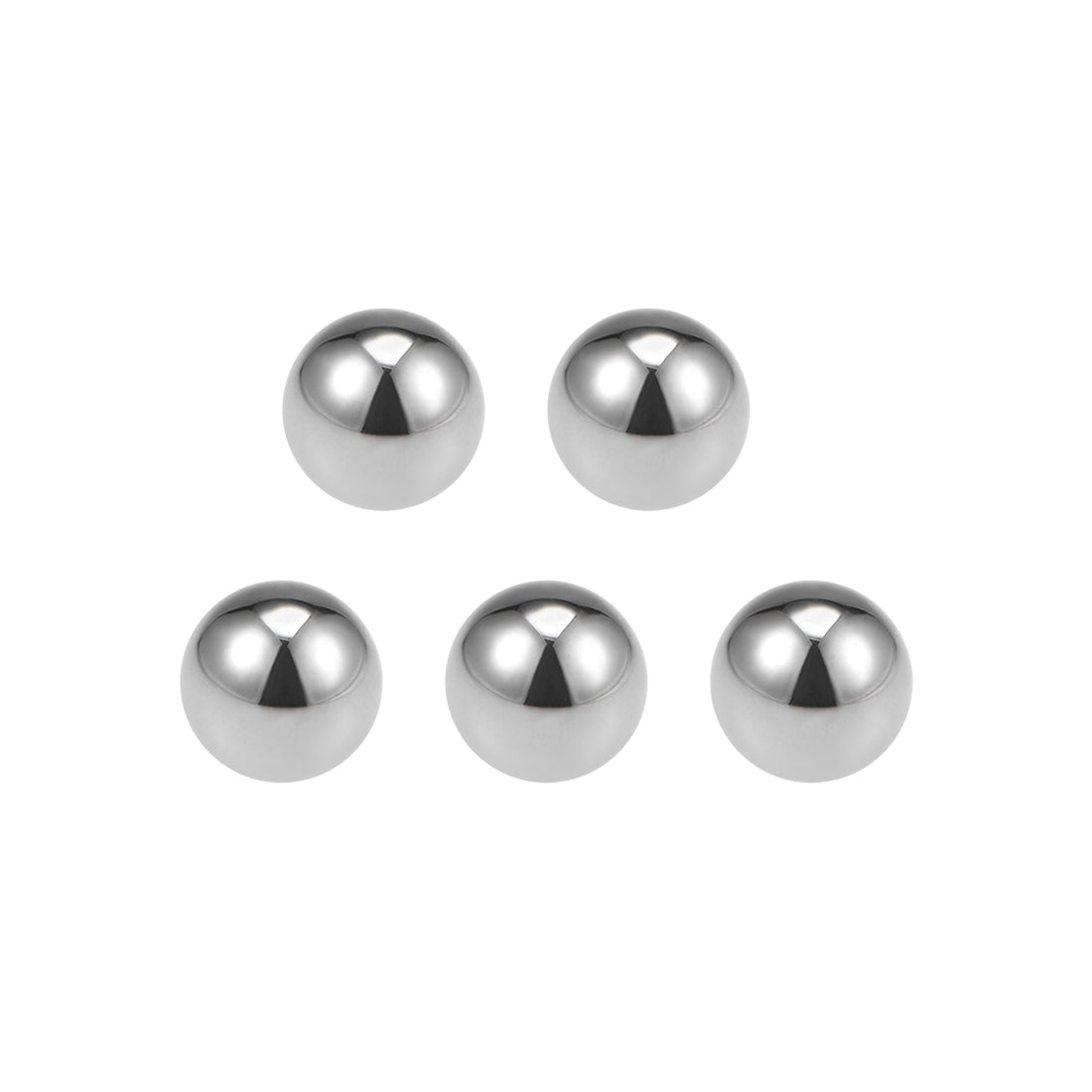 uxcell Uxcell Precision Balls 1" Solid Chrome Steel G25 for Ball Bearing Wheel 5pcs