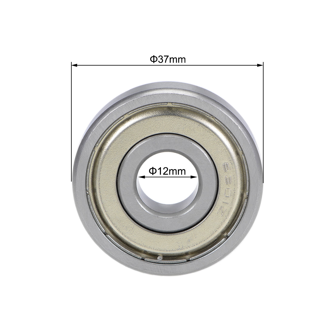 uxcell Uxcell Deep Groove Ball Bearings Metric Double Shield Chrome Steel Roller P0 Z2