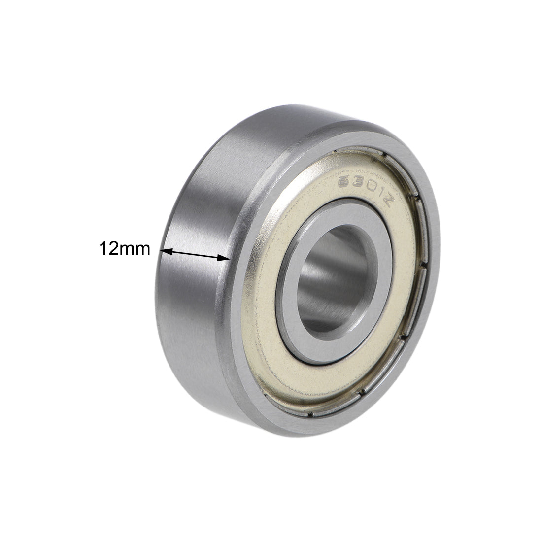 uxcell Uxcell Deep Groove Ball Bearings Metric Double Shield Chrome Steel Roller P0 Z2