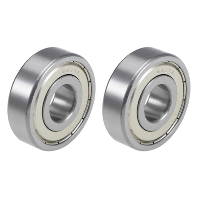 Harfington Uxcell Deep Groove Ball Bearings Metric Double Shield Chrome Steel P0 Z2