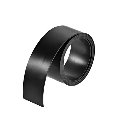 Harfington Uxcell Black  Magnetic Strip for Crafts, 1 Inch x 3.3 Feet