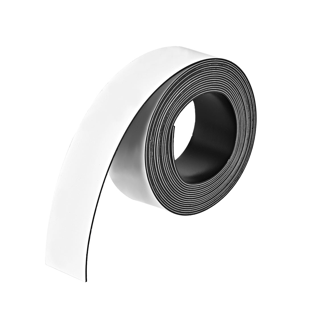 uxcell Uxcell White  Magnetic Strip for Crafts, 1 Inch x 9.8 Feet