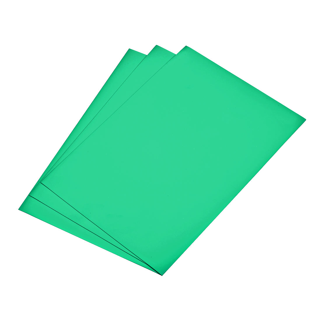 uxcell Uxcell A4 Plain Magnet Sheets for Crafts or Applying Adhesive Items 24 Mil Green 3pcs