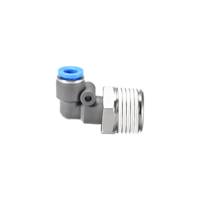 Harfington Elbow Push to Connect Air Fittings Tube Male Thread