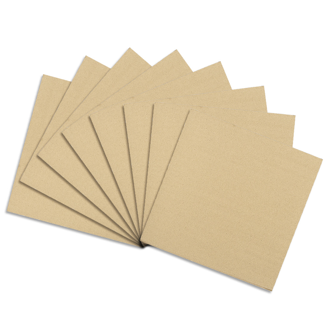 uxcell Uxcell Corrugated Cardboard Filler Insert Sheet Pads 3-Layer 3mm x 8 x 8-Inch 8pcs