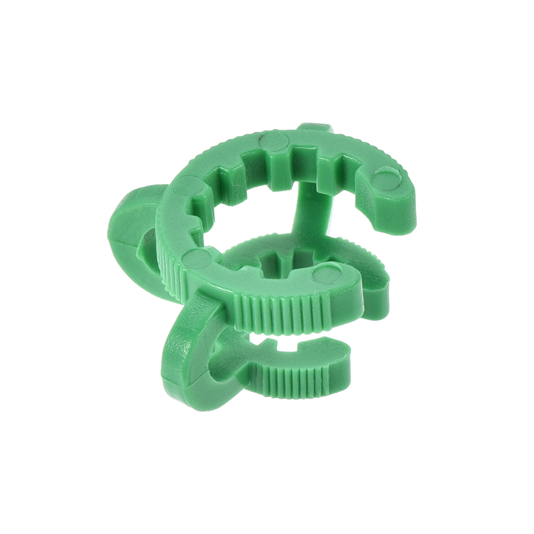 uxcell Uxcell Lab Joint Clip Plastic Clamp Mounting Clips for 12/18 or 12/30 Glass Taper Joints Laboratory Connector Green 5Pcs