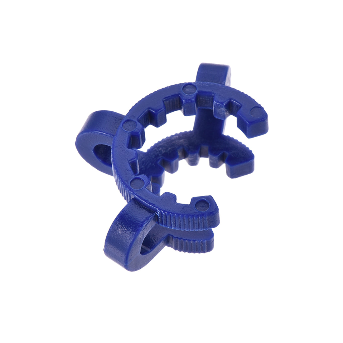 uxcell Uxcell Lab Joint Clip Plastic Clamp Mounting Clips for 14/20 or 14/35 Glass Taper Joints Laboratory Connector Blue 5Pcs