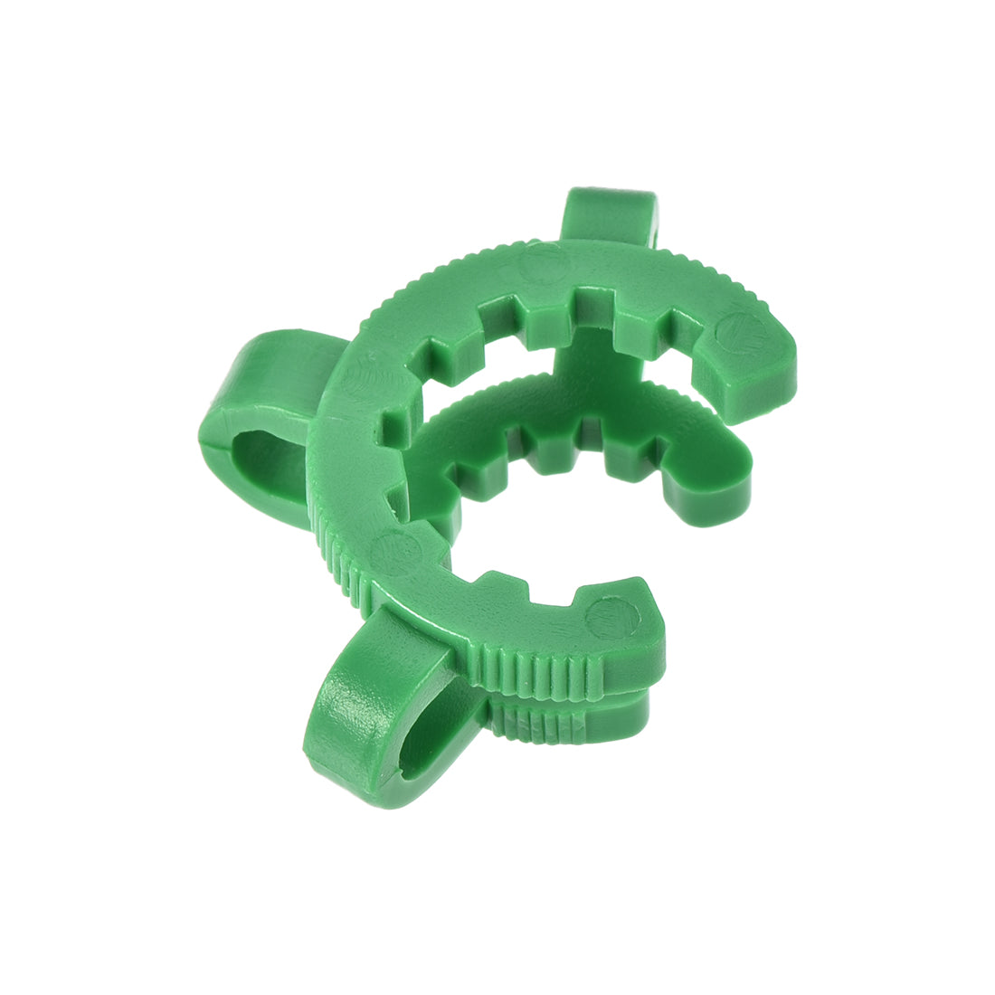 uxcell Uxcell Lab Joint Clip Plastic Clamp Mounting Clips for 19/22 or 19/38 Glass Taper Joints Laboratory Connector Green 5Pcs