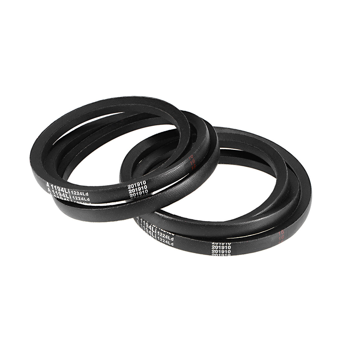 uxcell Uxcell A1194/A47 V-Belts 47" Inner Girth, A-Section Rubber Drive Belt 2pcs