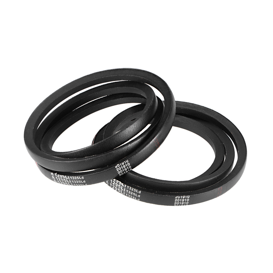 uxcell Uxcell A1295/A51 V-Belts 51" Inner Girth, A-Section Rubber Drive Belt 2pcs