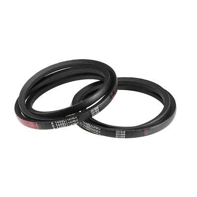 Harfington Uxcell A1448/A57 V-Belts 57" Inner Girth, A-Section Rubber Drive Belt 2pcs