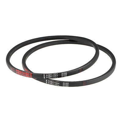 Harfington Uxcell A710/A28 V-Belts 28" Inner Girth, A-Section Rubber Drive Belt 2pcs