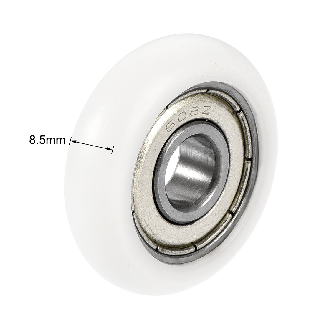 uxcell Uxcell Ball Bearings 8x30x8.5mm Double Shielded (GCr15) Bearings 4pcs