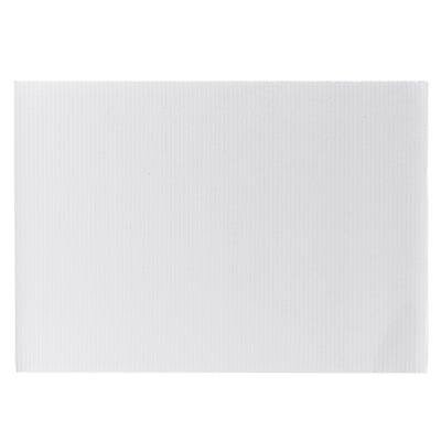 Harfington Uxcell 5pcs Corrugated Cardboard Paper Sheets,White,7.87-inch  x 11.86-inch