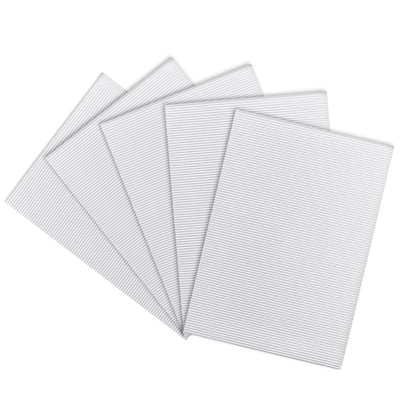 Harfington Uxcell 5pcs Corrugated Cardboard Paper Sheets,White,7.87-inch  x 11.86-inch