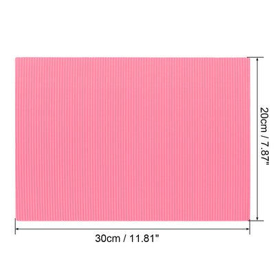 Harfington Uxcell 5 Stück Wellpappe Papierblätter Rosa 7,87 Zoll x 11,100 Zoll für Bastel- und Heimwerkerprojekte