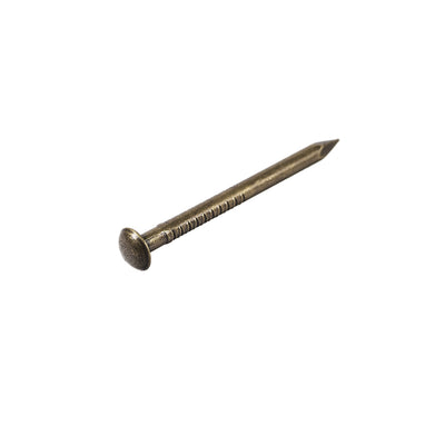 Harfington Uxcell 500 Stück Kleine Winzig Hardware Nägel Kohlenstoffstahl 1.8X25mm(DxL) für DIY Dekorative Holzkisten Zubehör Kupferton