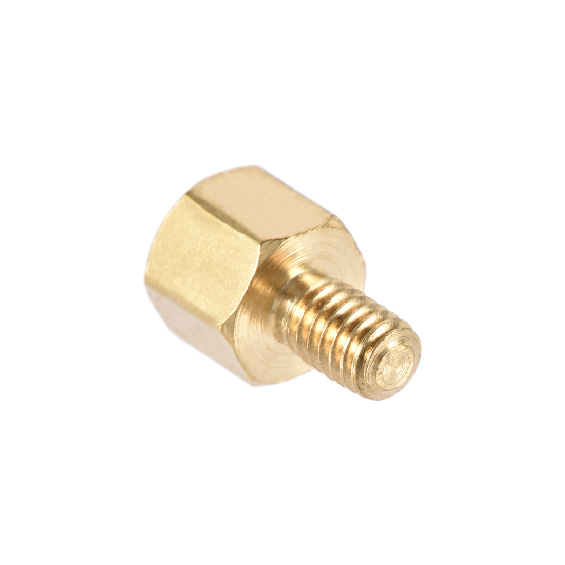 uxcell Uxcell M2.5 Male to Female Hex Brass Spacer Standoff 100pcs