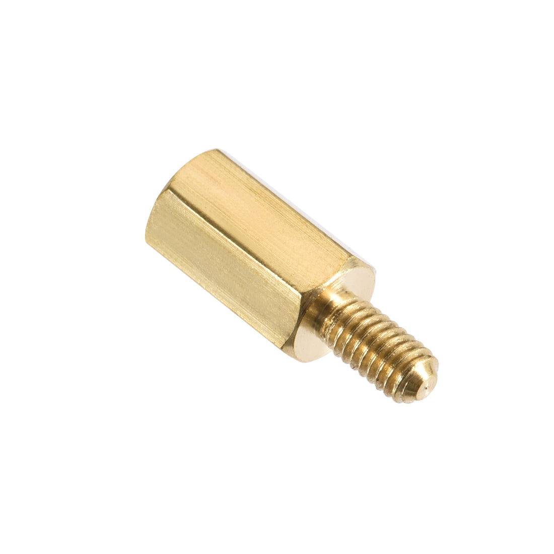 uxcell Uxcell M2.5 Male to Female Hex Brass Spacer Standoff 50pcs