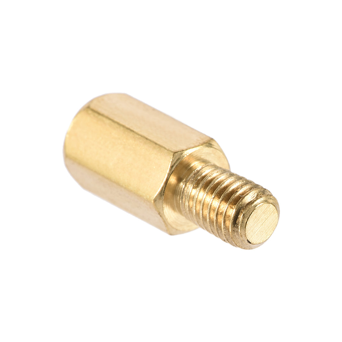 uxcell Uxcell M5 Male to Female Hex Brass Spacer Standoff 10pcs