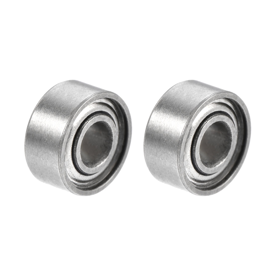 uxcell Uxcell S682ZZ Stainless Steel Ball Bearing 2x5x2.3mm Double Shielded S682 Bearings 2pcs