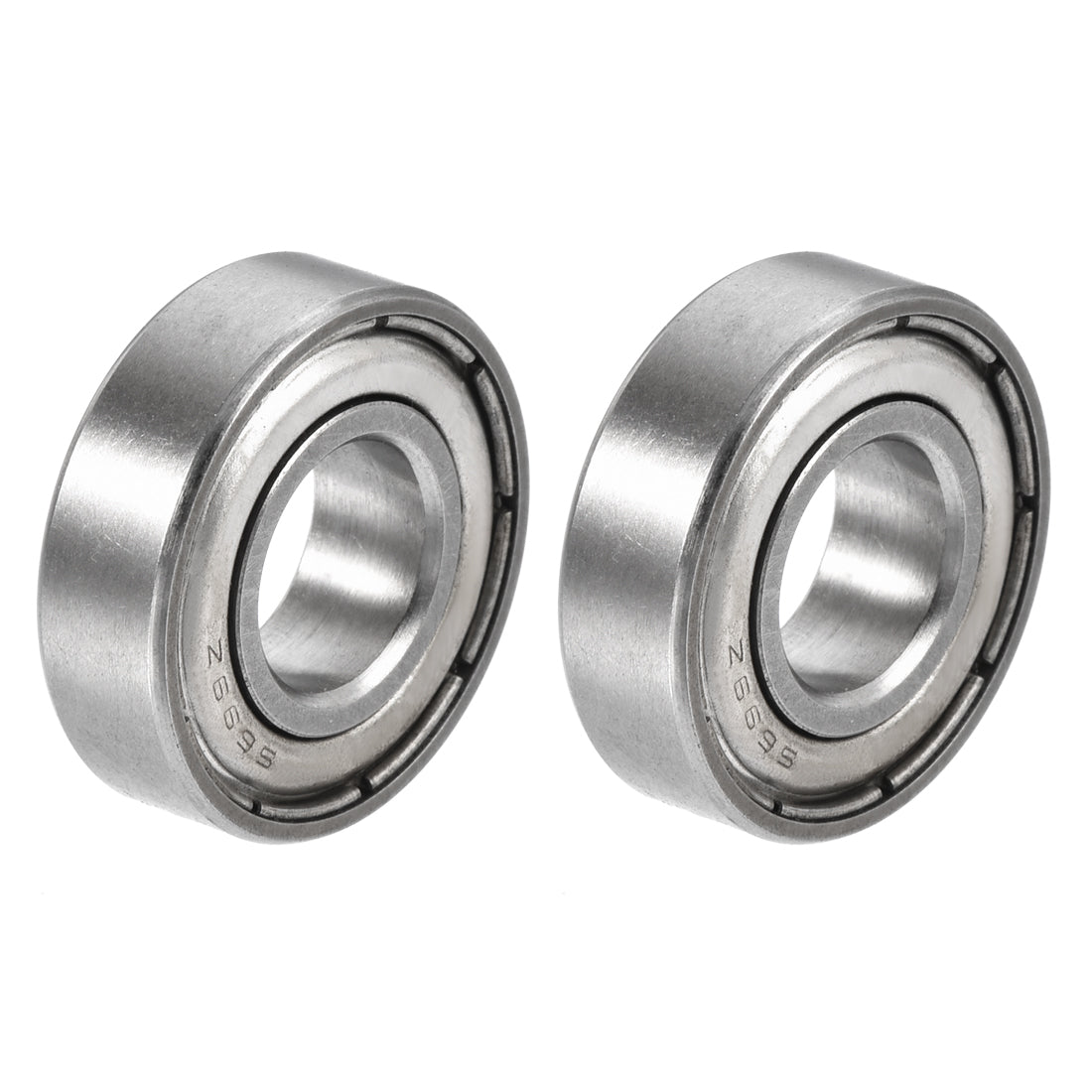 uxcell Uxcell S699ZZ Stainless Steel Ball Bearing 9x20x6mm Double Shielded S682 Bearings 2pcs