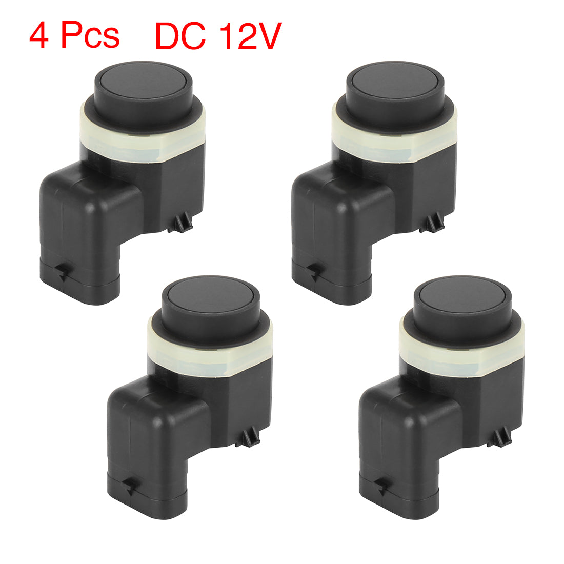 X AUTOHAUX 4pcs 66209142217 Car Bumper PDC Reverse Parking Assist Sensor for BMW X5 X6 E71 E70 E72