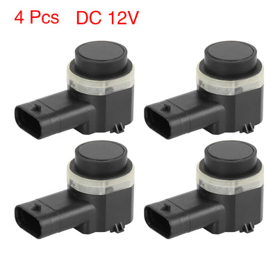 Harfington 4pcs 4H0919275 Bumper Reverse PDC Parking Sensor for Audi A4 A5 A6 Q3 Q4 Q7 S4 S5 S8 R8 for Seat for VW Touareg CC