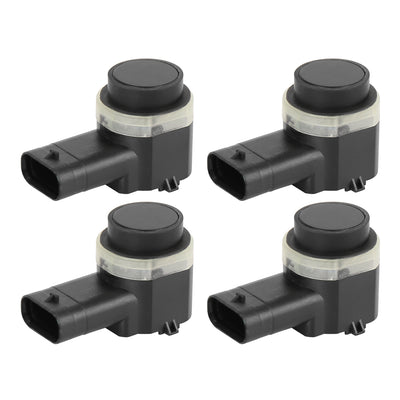 Harfington 4pcs 4H0919275 Bumper Reverse PDC Parking Sensor for Audi A4 A5 A6 Q3 Q4 Q7 S4 S5 S8 R8 for Seat for VW Touareg CC