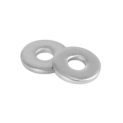 Harfington 55pcs M5 x 15mm x2mm Stainless Steel Car Fastener Sealing Flat Washer Gaskets