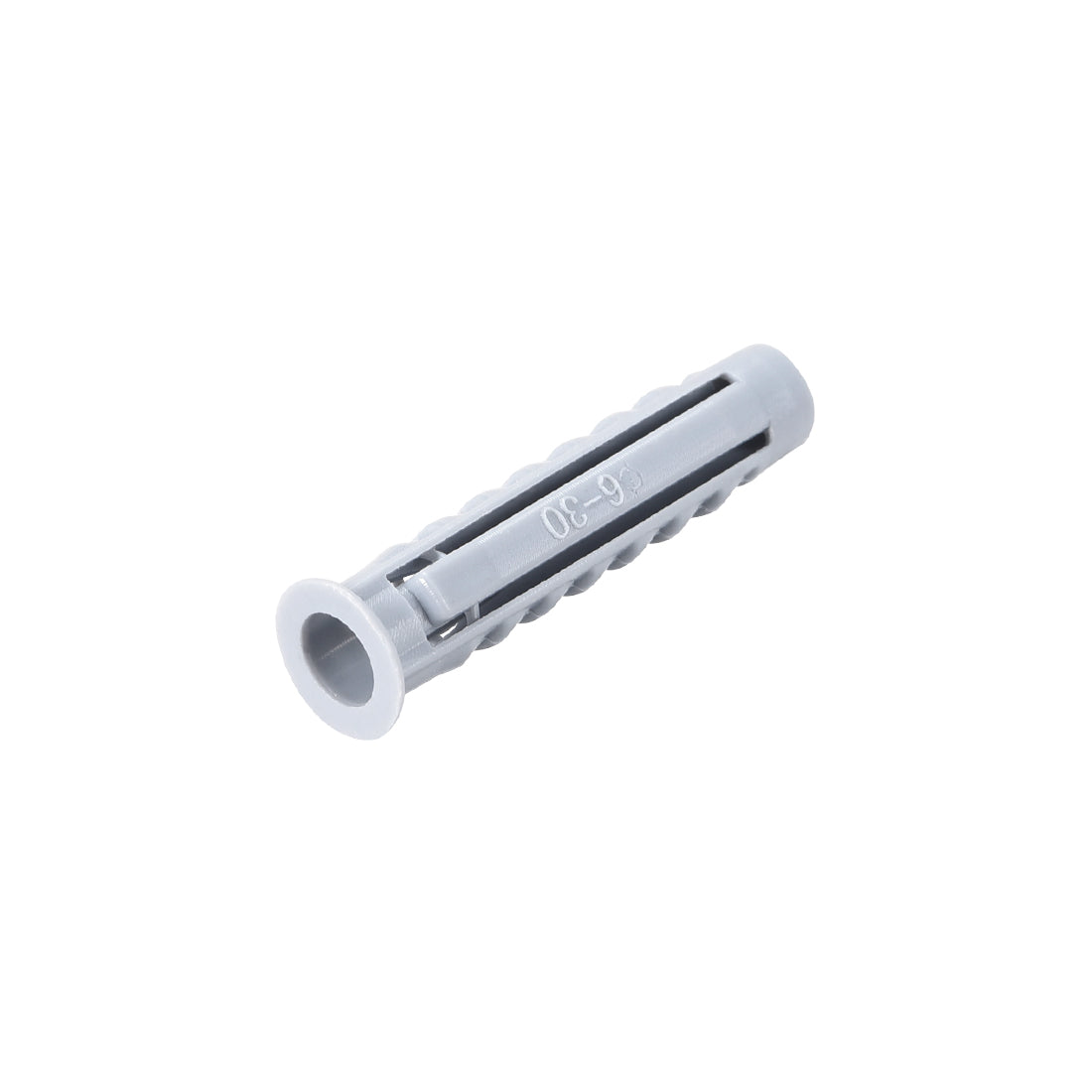 uxcell Uxcell 100 Stk. 6X30mm Plastik Expansionsrohr Säule Betonanker Wandstecker Rahmenbefestigungen Rohr Grau