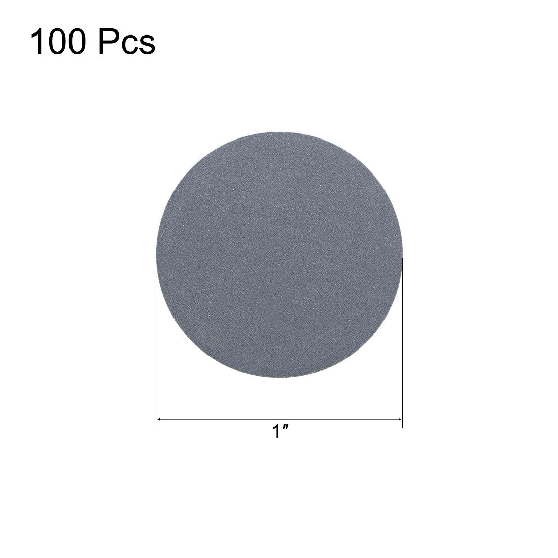 uxcell Uxcell Hook and Loop Sandpaper Disc Wet Dry Silicon Carbide Tool