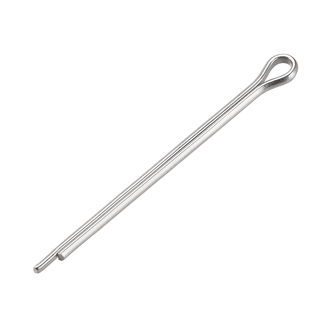 uxcell Uxcell Split Cotter Pin - 1.5mm x 25mm 304 Stainless Steel 2-Prongs Silver Tone 120Pcs