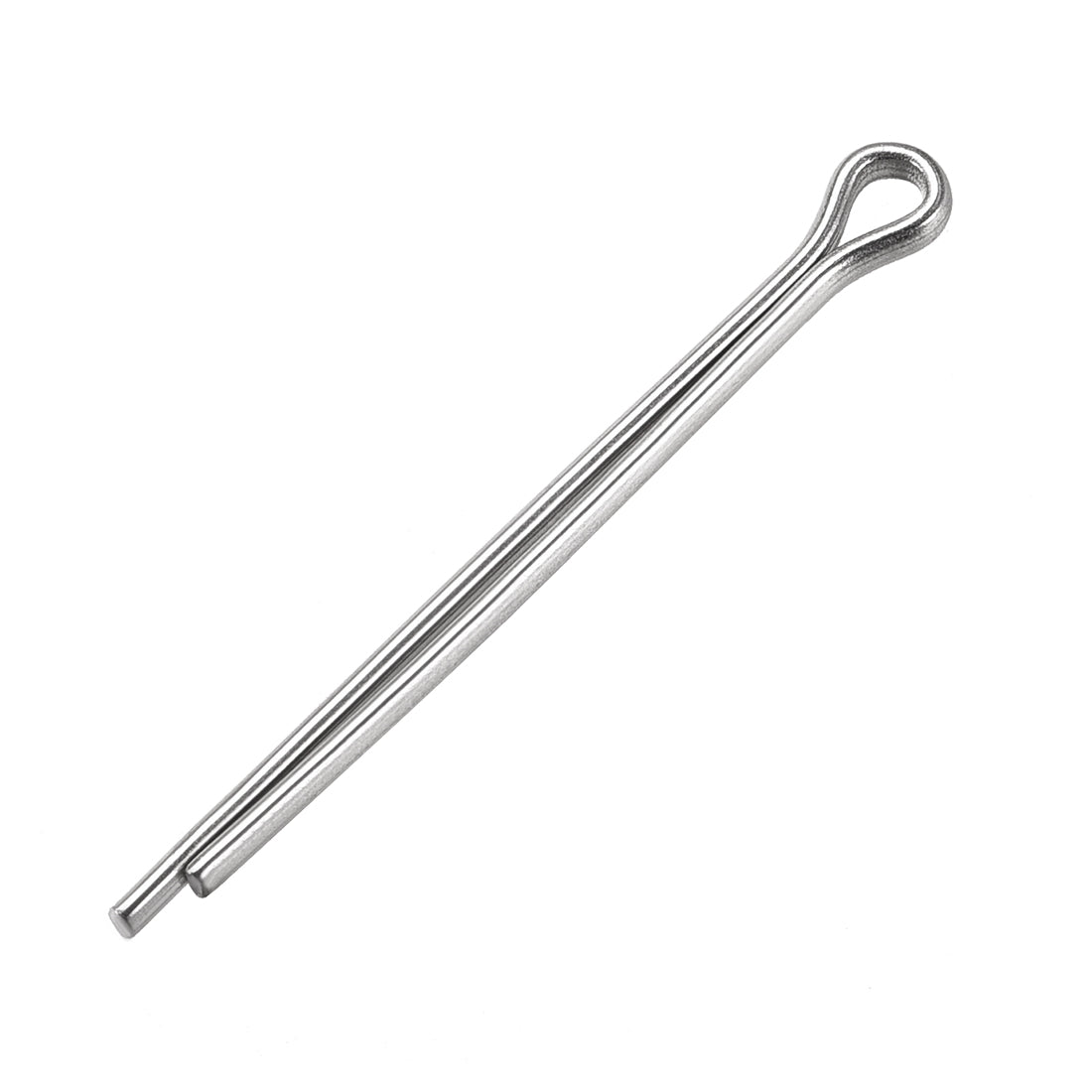 uxcell Uxcell Split Cotter Pin - 2.5mm x 35mm 304 Stainless Steel 2-Prongs Silver Tone 30Pcs