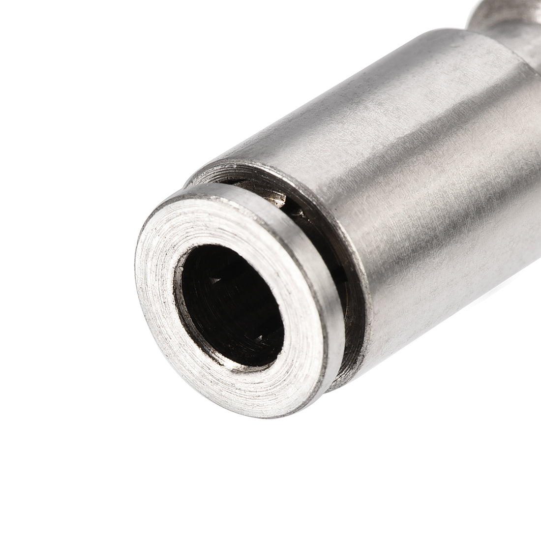 uxcell Uxcell Push to Connect Tube Fitting Straight Pneumatic Connector for 4mm OD Tube 2pcs