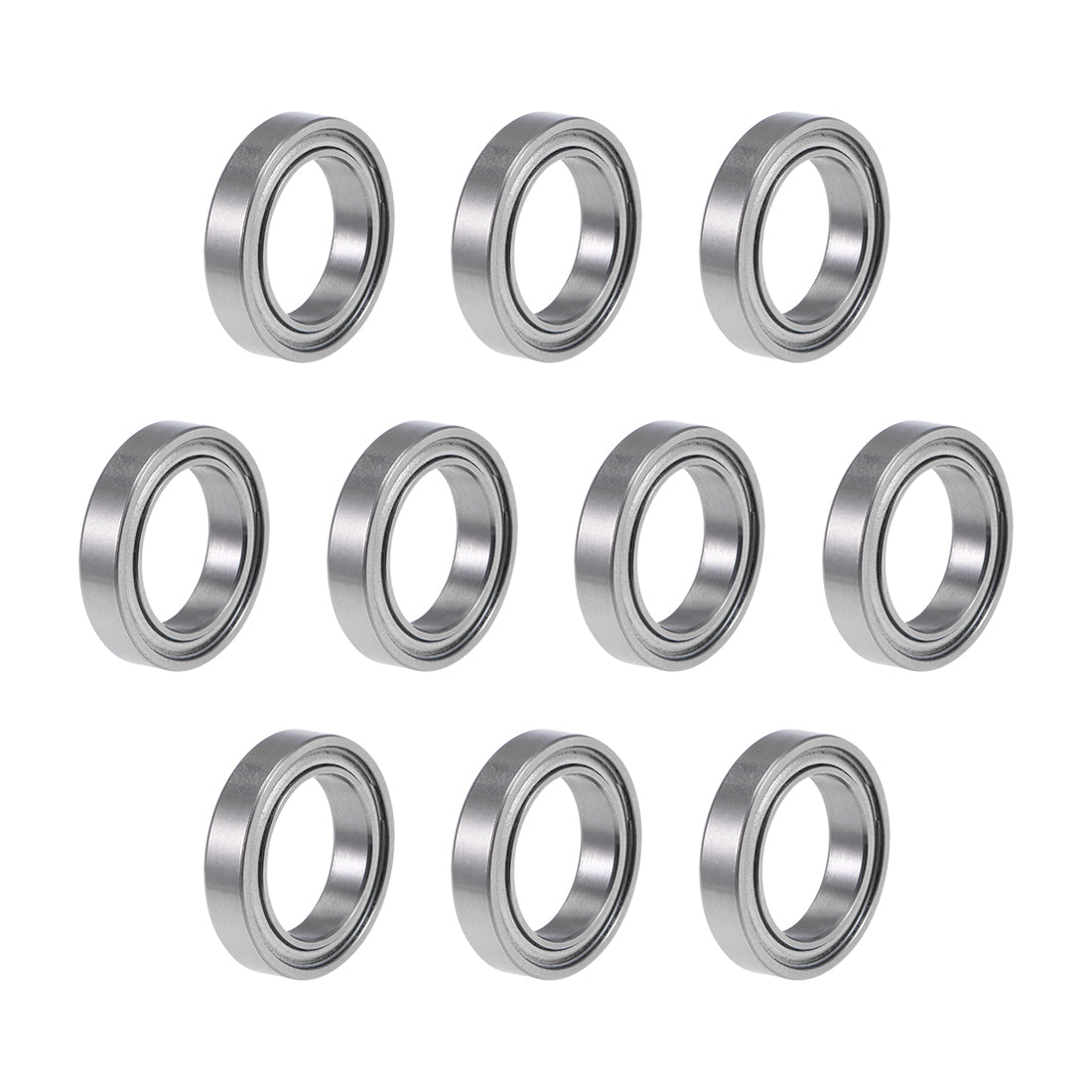 uxcell Uxcell R1212ZZ Ball Bearings 1/2x3/4x5/32" Double Shielded Chrome Steel P6 10pcs